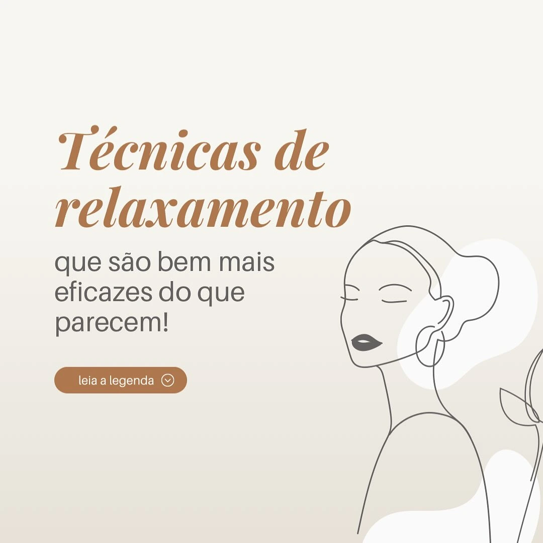 post no instagram tecnicas de relaxamento